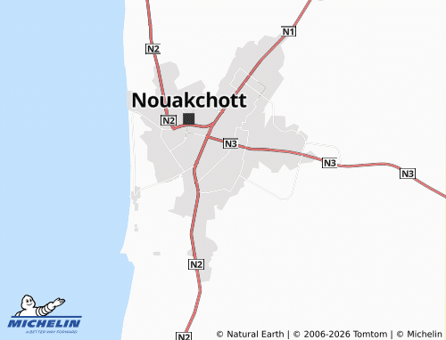 MICHELIN Arafat map - ViaMichelin