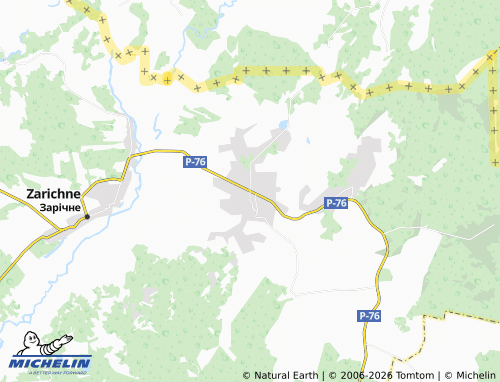 Mappa MICHELIN Sernyky - ViaMichelin