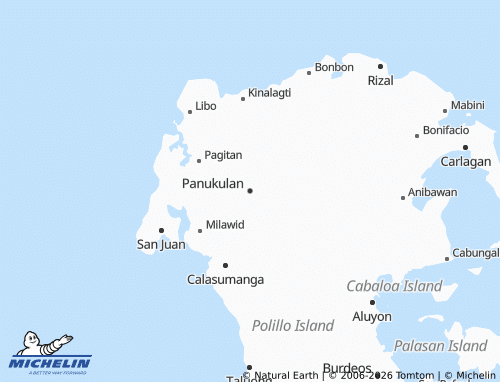 Mappa MICHELIN Panukulan - ViaMichelin