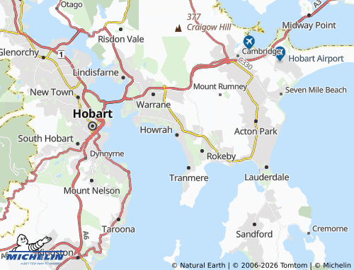 Mapa MICHELIN Howrah - ViaMichelin