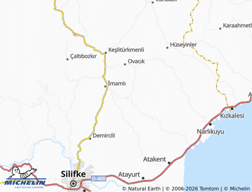 MICHELIN Yenibahçe map - ViaMichelin