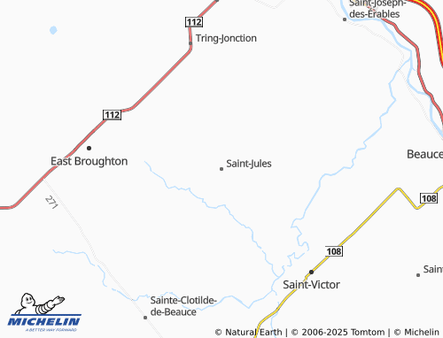 Carte MICHELIN Saint-Jules - ViaMichelin