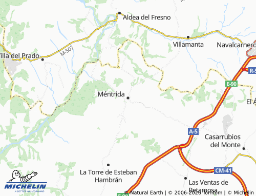 MICHELIN Méntrida map - ViaMichelin