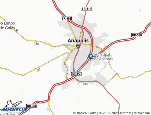 MICHELIN Vila Popular MC map - ViaMichelin