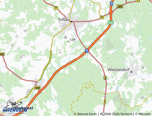 MICHELIN Brock map - ViaMichelin