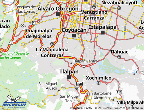 Mapa MICHELIN Villas del Imán - ViaMichelin