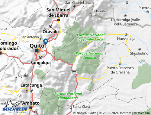 MICHELIN El Chaco map - ViaMichelin