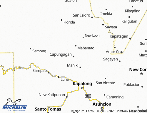 MICHELIN-Landkarte Capungagan - ViaMichelin
