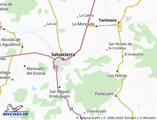 MICHELIN Urireo map - ViaMichelin