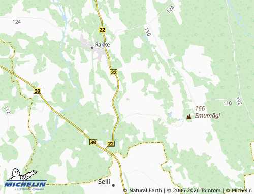 Mappa MICHELIN Sootaguse - ViaMichelin