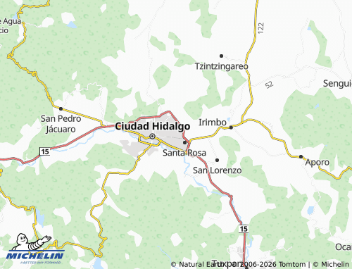 Mapa MICHELIN San Pablo - ViaMichelin