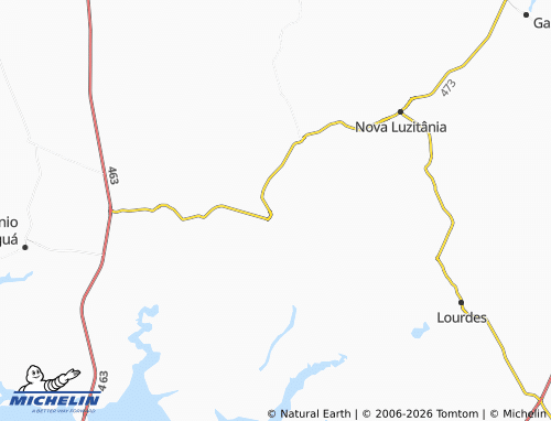 Mappa MICHELIN Vicentinópolis - ViaMichelin