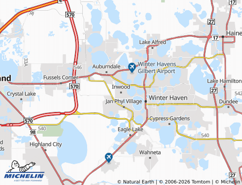 Mappa MICHELIN Inwood - ViaMichelin