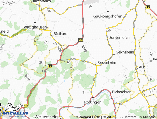 MICHELIN-Landkarte Stalldorf - ViaMichelin