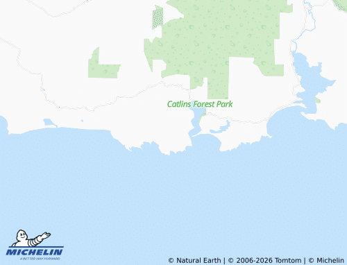 Mapa MICHELIN Slope Point - ViaMichelin