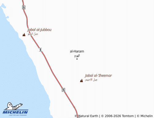MICHELIN Haram map - ViaMichelin