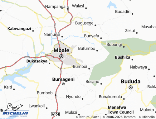 Mapa MICHELIN Bumbonyi - ViaMichelin