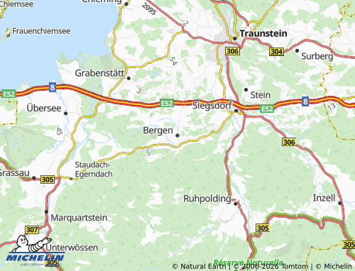 Mappa MICHELIN Bergen - ViaMichelin