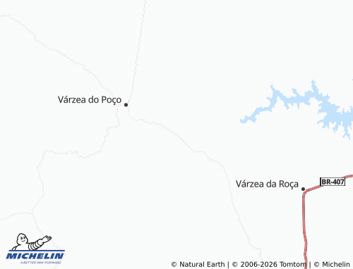 Carte MICHELIN Lagoa da Roça - ViaMichelin