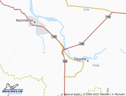 MICHELIN-Landkarte Coihue - ViaMichelin