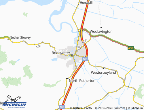Mappa MICHELIN Bridgewater - ViaMichelin