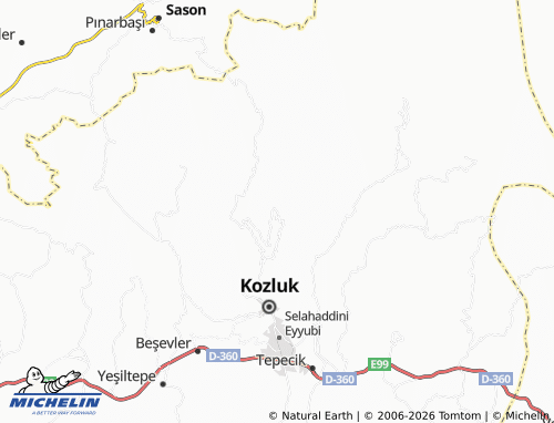 Mappa MICHELIN İnişli - ViaMichelin