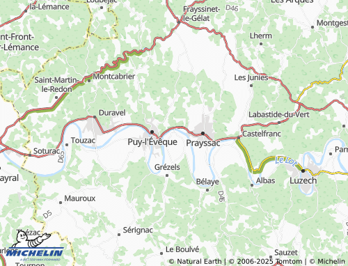 Carte MICHELIN Pescadoires - ViaMichelin