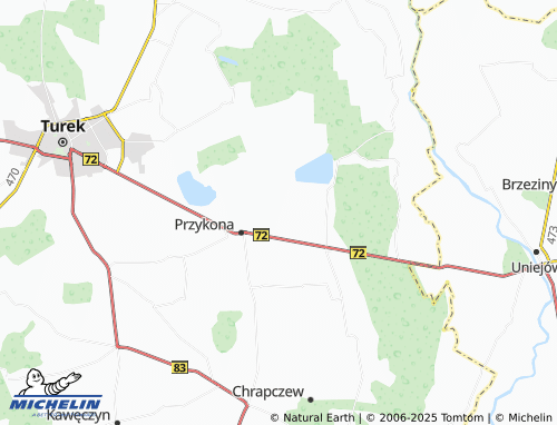 MICHELIN-Landkarte Zimotki - ViaMichelin