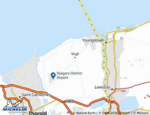MICHELIN Virgil map - ViaMichelin