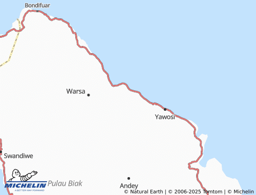 MICHELIN Biawer map - ViaMichelin