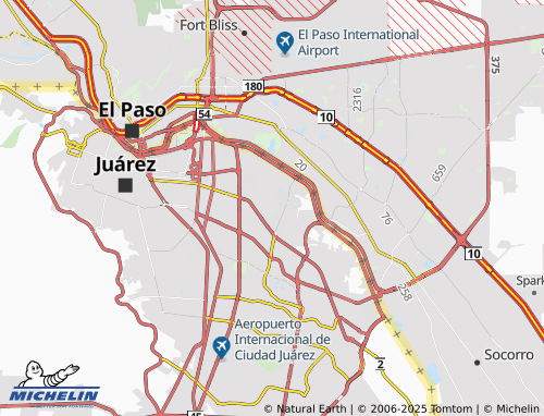 MICHELIN Villas de Senecú map - ViaMichelin
