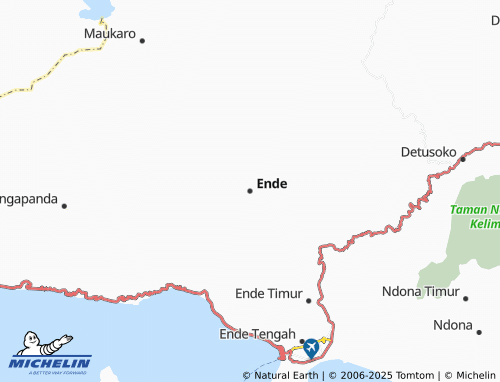 MICHELIN Ende map - ViaMichelin