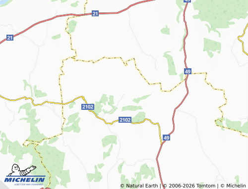 Mapa MICHELIN Zvanartsi - ViaMichelin