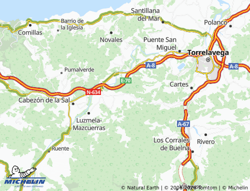 Kaart MICHELIN Sierra de Ibio - ViaMichelin