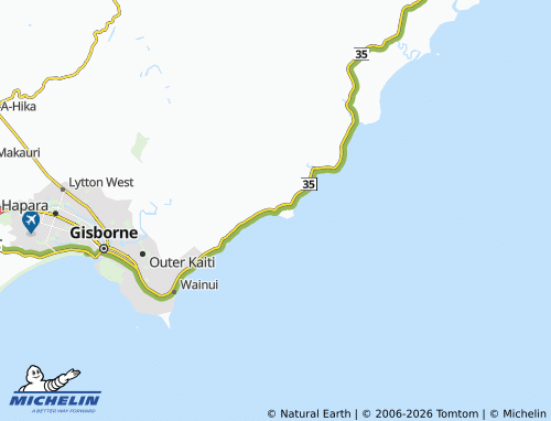Mapa MICHELIN Makorori - ViaMichelin