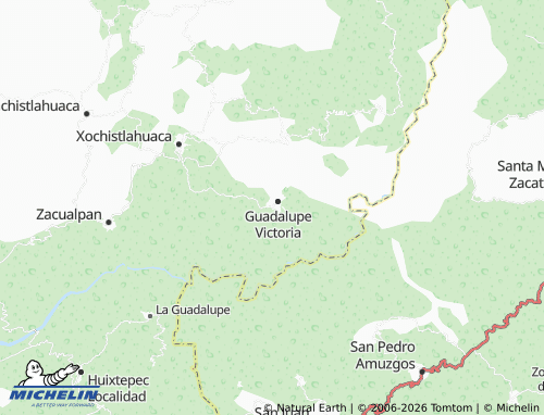 MICHELIN Guadalupe map - ViaMichelin