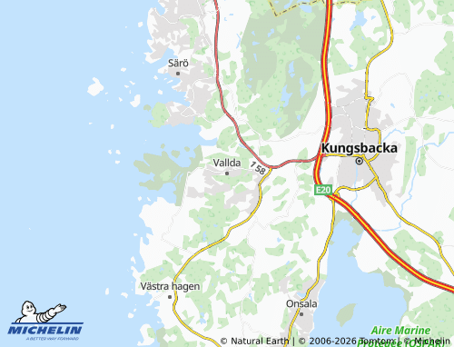 Mapa MICHELIN Vallda - ViaMichelin
