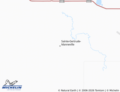 MICHELIN Sainte-Gertrude-Manneville map - ViaMichelin