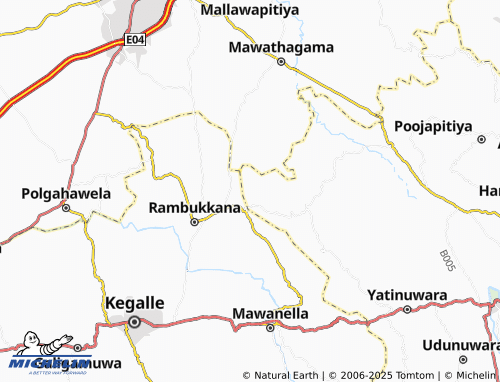 MICHELIN Kalotuwawa map - ViaMichelin