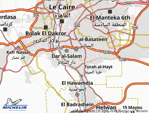 Carte MICHELIN Jibreel - ViaMichelin