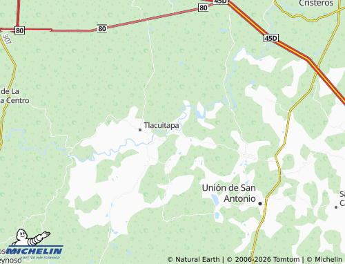 Mappa MICHELIN San Antonio de La Garza - ViaMichelin