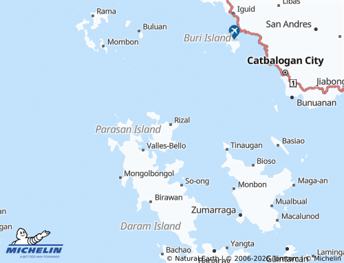 MICHELIN Cabugao map - ViaMichelin