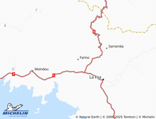 MICHELIN Farino map - ViaMichelin