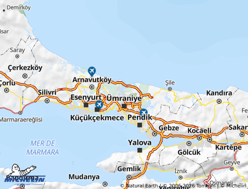 Mapa MICHELIN Beykoz - ViaMichelin