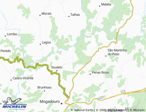 MICHELIN Sampaio map - ViaMichelin