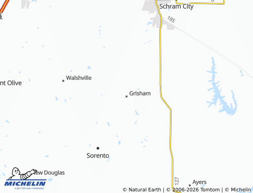 Mapa MICHELIN Grisham - ViaMichelin