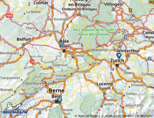 Kaart MICHELIN Sissach - ViaMichelin