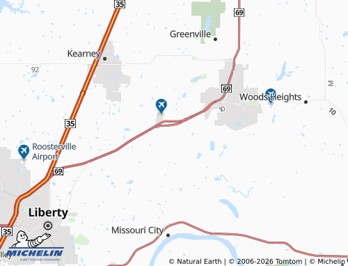 Mappa MICHELIN Mosby - ViaMichelin