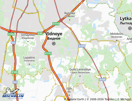 Carte MICHELIN Tabolovo - ViaMichelin