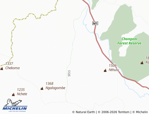 Mappa MICHELIN Mgundadzuwa - ViaMichelin